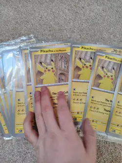X10 Pikachu At The Museum (SEALED) X Natural History Museum Pokemon Promo Card - Image 4