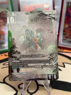 Altron Gundam LR+ Card GD03-018 Gundam Card Game TCG English, NM - Image 1