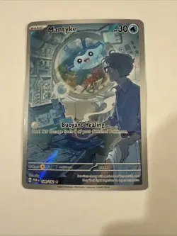 Pokemon TCG Mantyke Card 189/182 Sv04: Paradox Rift NM/Mint - Image 3