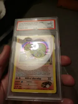PSA 9 MINT Brock's Ninetales 3/132 Gym Challenge 2000 Holo Rare Pokemon Card - Image 2