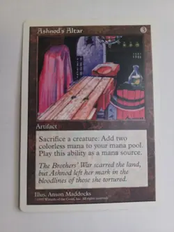 Magic The Gathering Fifth Edition Ashnod's Altar Uncommon MTG TCG CCG - Image 1