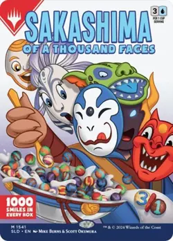 MTG English Sakashima of a Thousand Faces NM Normal Secret Lair - Image 1