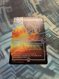 MTG Foil Borderless Flawless Maneuver NM Unplayed Commander Masters - Image 2