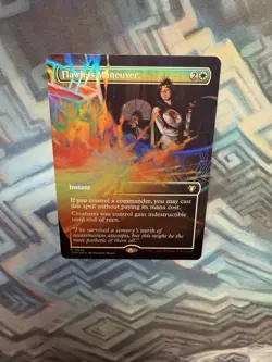 MTG Foil Borderless Flawless Maneuver NM Unplayed Commander Masters - Image 3