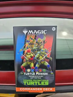 Magic: The Gathering TMNT Commander Deck 100 Cards Sealed - Image 1