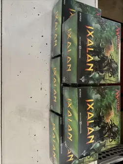5 BOX IXALAN Magic The Gathering Sealed BUNDLE Fat Pack Box counter 10 Boosters - Image 1
