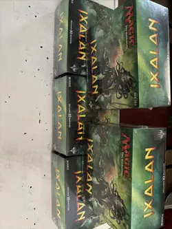 5 BOX IXALAN Magic The Gathering Sealed BUNDLE Fat Pack Box counter 10 Boosters - Image 2