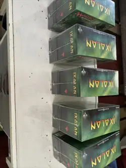 5 BOX IXALAN Magic The Gathering Sealed BUNDLE Fat Pack Box counter 10 Boosters - Image 5