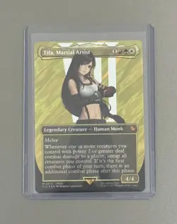 Tifa, Martial Artist (Borderless) (Surge Foil) Commander Magic Final Fantasy 🔥 - Image 4