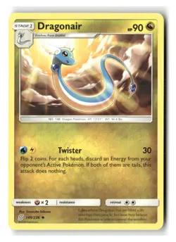 Dragonair 149/236 Uncommon Unified Minds Pokemon Near Mint - Image 1