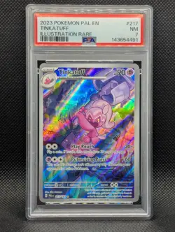 Tinkatuff 217/193 PSA 7 NM Paldea Evolved Holo Illustration Rare Pokemon TCG - Image 1