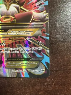 M Alakazam EX 118/124 LP Pokemon TCG XY Fates Collide Full Art LP - Image 4