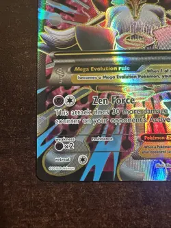 M Alakazam EX 118/124 LP Pokemon TCG XY Fates Collide Full Art LP - Image 5