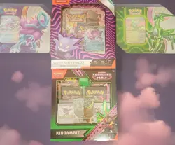 Pokemon Dark Powers Ex, Walking Wake Ex, Iron Leaves Ex & Shrouded Fables- NEW - Image 1