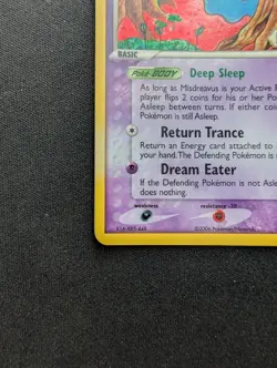 M/NM Pokemon Misdreavus Holo Card 40/92 Legend Maker 2006 - Image 4