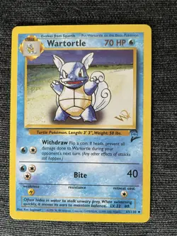 Pokemon Wartortle [W Stamped] #63 Wotc Promo Regular - Image 1