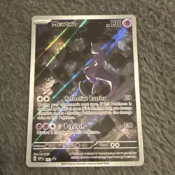 Pokemon Card TCG - Mewtwo SVP 052 Black Star Promo Scarlet & Violet 151 Promo - Image 1