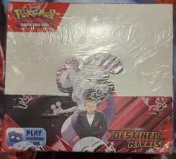 Pokemon Destined Rivals Booster Box - New Factory Sealed - Image 1