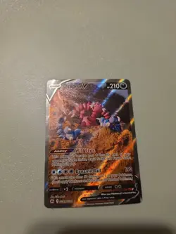 Pokemon TCG Drapion v Full Art Holo Card Crown Zenith Galarian Gallery GG49/GG70 - Image 1