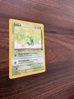 Team Rocket #63/82 Oddish Pokemon NM - Image 3