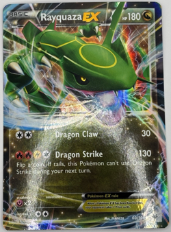 Rayquaza-EX - 60/108 - Ultra Rare NM Pokemon XY Roaring Skies - Image 1