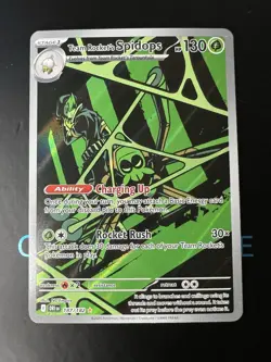 Team Rocket’s Spidops #187/182 – Destined Rivals Pokemon TCG - Image 1