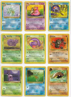 Pokemon Fossil Lot of 39 ALL different cards NM-MT+ NPW Pictured Front and Back - Image 5
