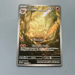 Ninetales Obsidian Flames Illustration Rare Card 199/197 Pokemon TCG - NM / M - Image 1