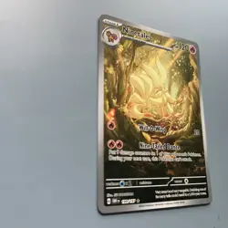 Ninetales Obsidian Flames Illustration Rare Card 199/197 Pokemon TCG - NM / M - Image 3