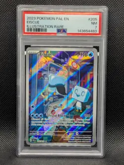 Eiscue 205/193 PSA 7 NM Paldea Evolved Holo Illustration Rare 2023 Pokemon TCG - Image 1