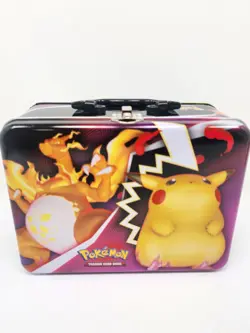 Pokemon collectors tin pakachu & charizard NO CARDS - Image 2