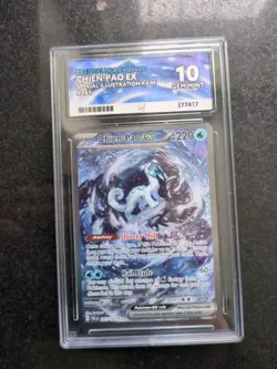 Chien-Pao EX 261/193 from Pokemon TCG Paldea Evolved Graded ACE 10 - Image 1