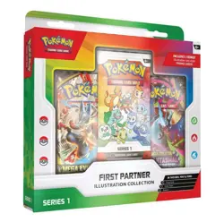 6x Pokemon First Partner Illustration Collection Series 1 New Sealed ENG - Image 1