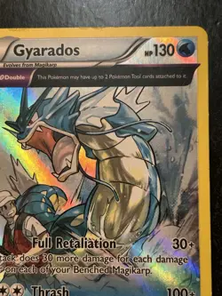2015 Pokemon XY Ancient Origins Gyarados Holo 21/98 HP/DMG - Image 2