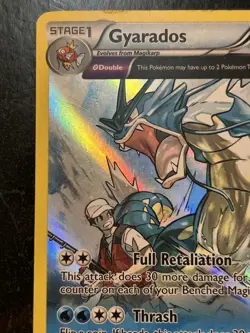 2015 Pokemon XY Ancient Origins Gyarados Holo 21/98 HP/DMG - Image 3