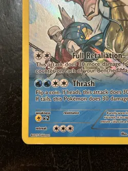 2015 Pokemon XY Ancient Origins Gyarados Holo 21/98 HP/DMG - Image 4