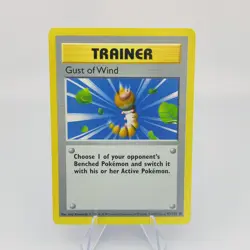 Gust of Wind, Shadowless Base Set 93/102 ~ Pokemon TCG - Image 1