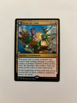 1x Storm the Vault Vault of Catlacan - Rivals of Ixalan - Regular - MTG - NM - Image 1