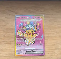 Pokemon Pikachu EX SIR 277/217 Ascended Heroes English - Pack Fresh - NM - Image 3