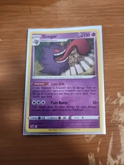 Pokemon Gengar TCG Holo Rare Promo Card 057/198 Trick or Trade 2022 - Image 1
