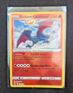 Pokemon TCG Radiant Charizard Crown Zenith 020/159 Holo Rare - Image 1