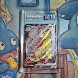 TAG 10 - Pokemon TCG Team Rocket's Persian EX Destined Rivals 219/182 Giovanni - Image 1