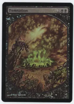 Damnation - FOIL - MTG Magic Player Rewards 2008 - RareCo - Image 1
