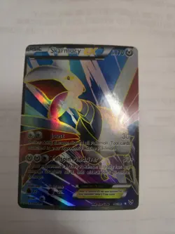 Pokemon Skarmory EX Full Art Ultra Rare Holo XY 145/146 170 HP Basic Card - Image 1
