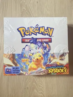 Pokemon TCG Scarlet & Violet Surging Sparks Booster Box English Pikachu Latias - Image 1