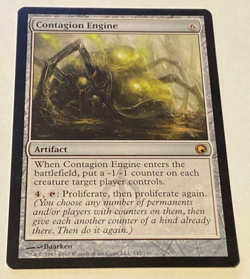 Contagion Engine - MTG Scars of Mirrodin 145 Excellent Condition - Image 1