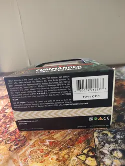 MTG Dungeons & Dragons Commander Deck, Aura Of Courage. (Factory Sealed) English - Image 3