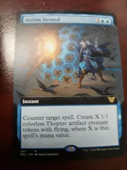 Access Denied (Extended Art) Commander: Kamigawa: Neon Dynasty Regular - Image 1