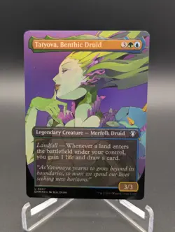 Tatyova, Benthic Druid (Borderless) Commander Masters Foil - Image 1