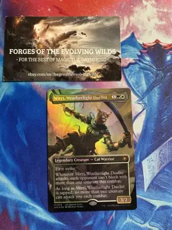 Mirri, Weatherlight Duelist Borderless Special Guest Foil - Image 1